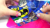 LEARN COLORS with AVENGERS, BATMAN, Hulk, Captain America, IRONMAN SPIDERMAN SLIME Toy Surpises