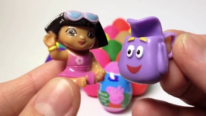 Play Doh Eggs Peppa Pig Surprise Egg Angry Birds Mickey Mouse Thomas & Friends Cars 2 Surprise Eggs