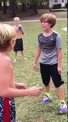 Little kids fighting Slap box