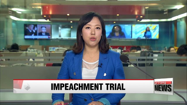 Constitutional Court begins trial on President Park's impeachment