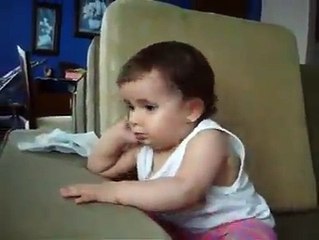 HHaaaaaaa- Little kids on Cell Phone in her own voice