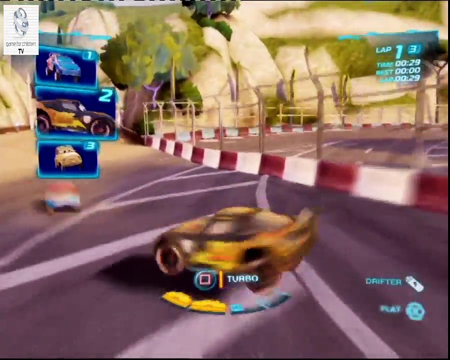 Cars 2 Game - London Race Carbon Fiber Lightning Mcqueen - Mountain Run - Disney Car Games