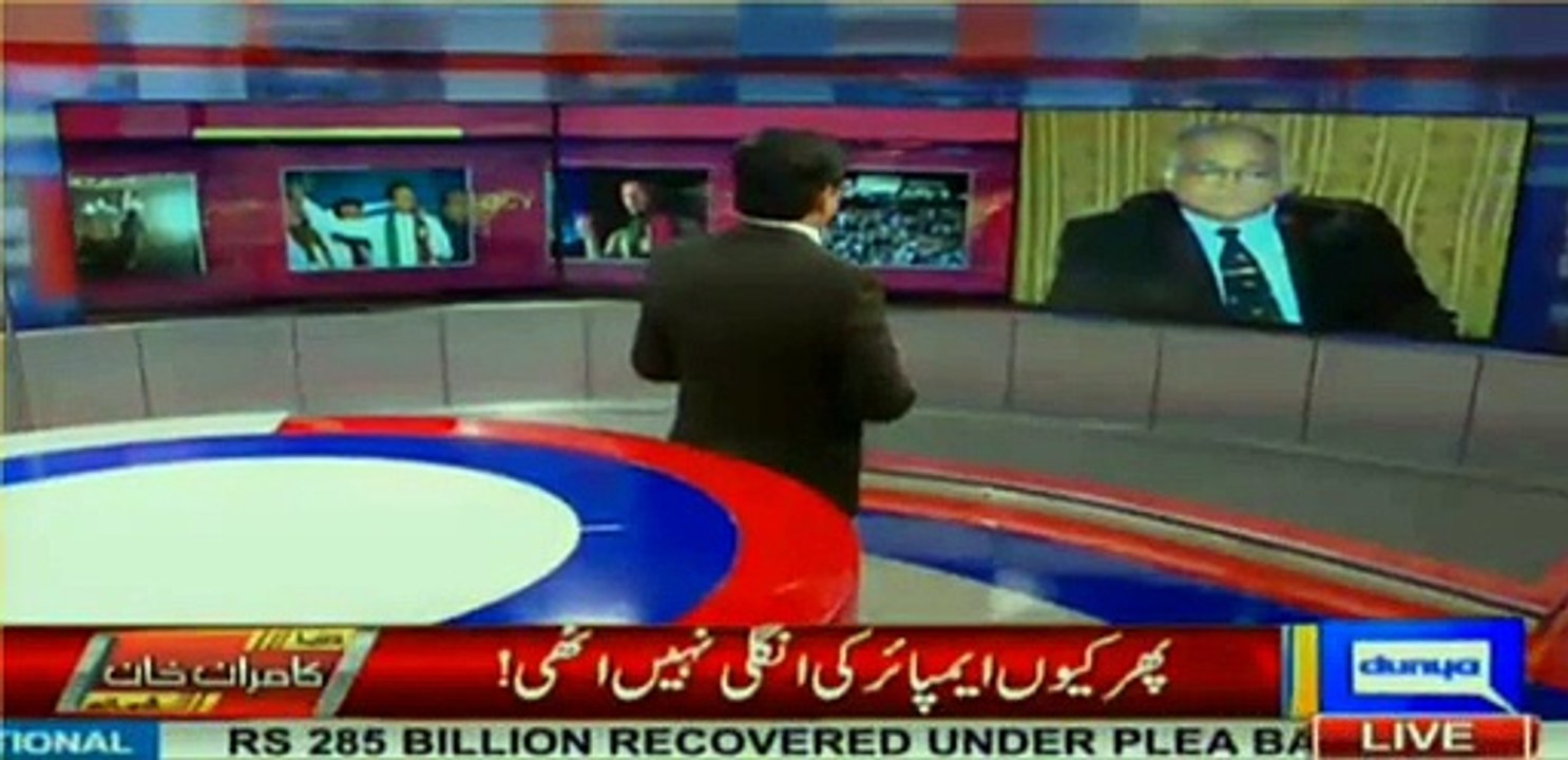 General Taiq replies on the allegations of Javed Hashmi about army's role in Imran Khan's protest