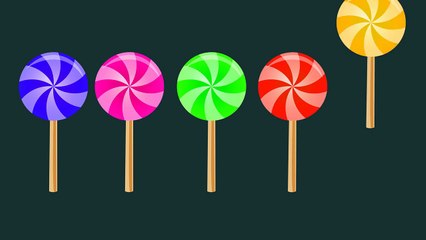 Lollipops Finger Family Song - Nursery Rhymes For Children