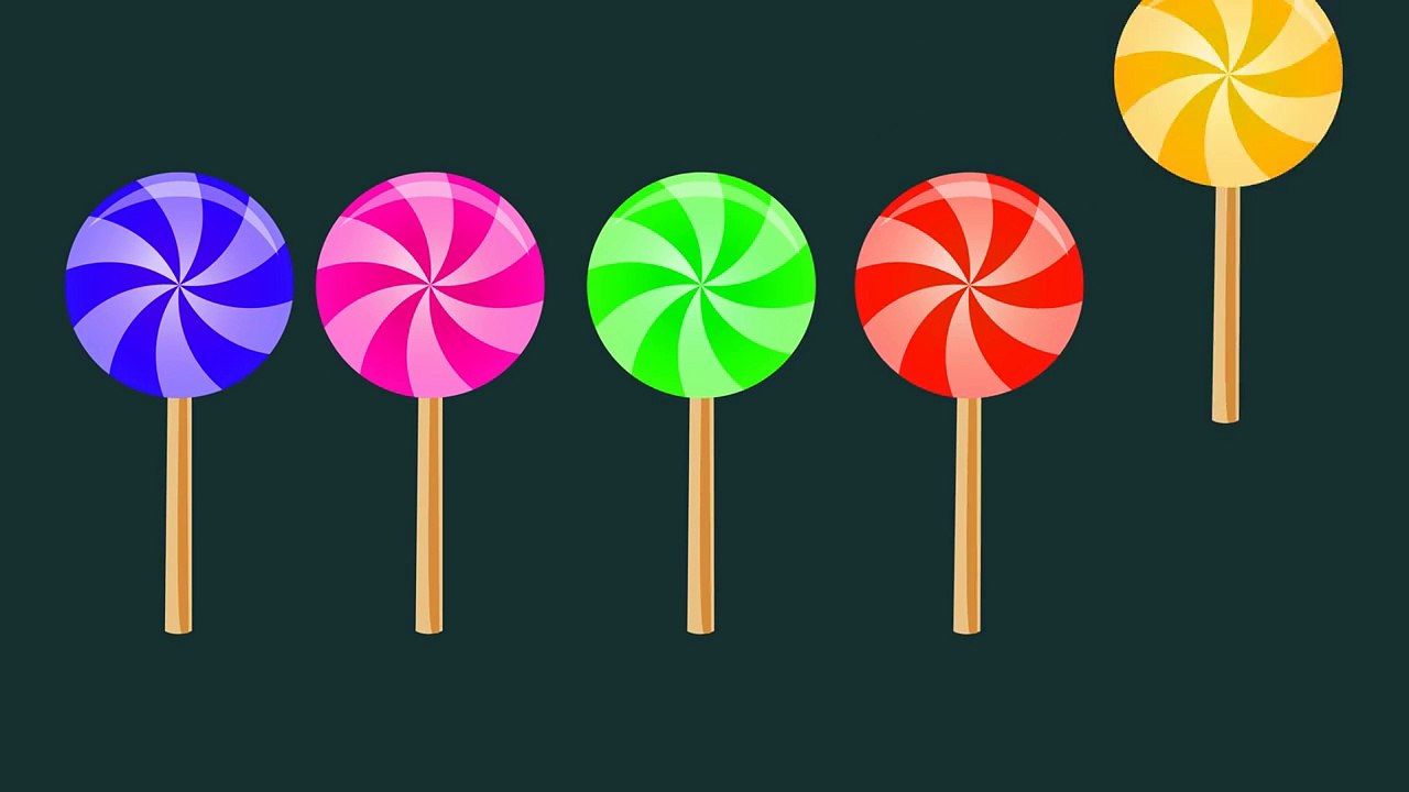 Lollipops Finger Family Song - Nursery Rhymes For Children