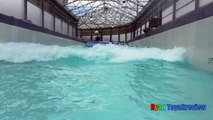 WATERPARK WAVE POOL Family Fun Outdoor Amusement Giant Waterslides  Ryan ToysReview-u_zTRna77Qc