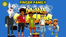 SUBWAY SURFERS Finger Family Nursery Rhymes By MY FINGER FAMILY RHYMES