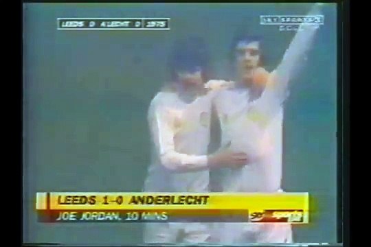 05.03.1975 - 1974-1975 European Champion Clubs' Cup Quarter Final 1st Leg Leeds United 3-0 Anderlecht