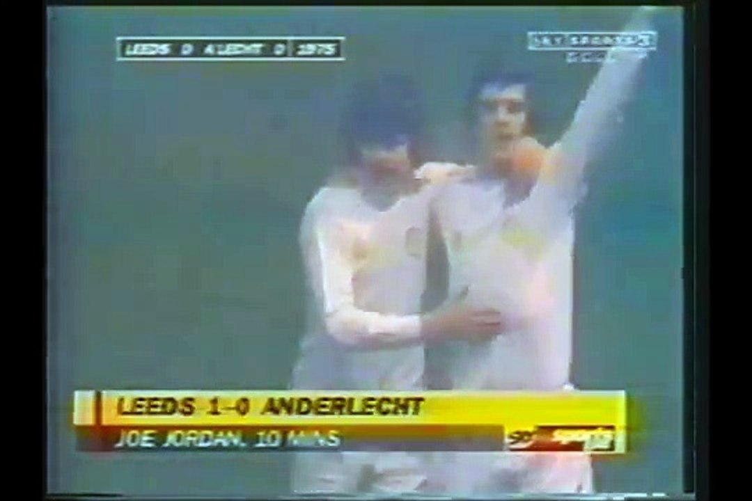 05.03.1975 - 1974-1975 European Champion Clubs' Cup Quarter Final 1st Leg Leeds United 3-0 Anderlecht