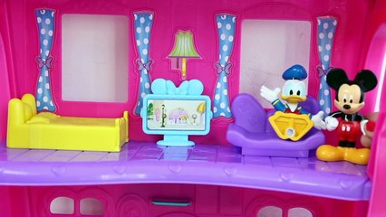 Minnies House La Casa de Minnie Mouse Минни Маус игрушки 미니 마우스 장난감 Disney Fisher Price Toy Vid