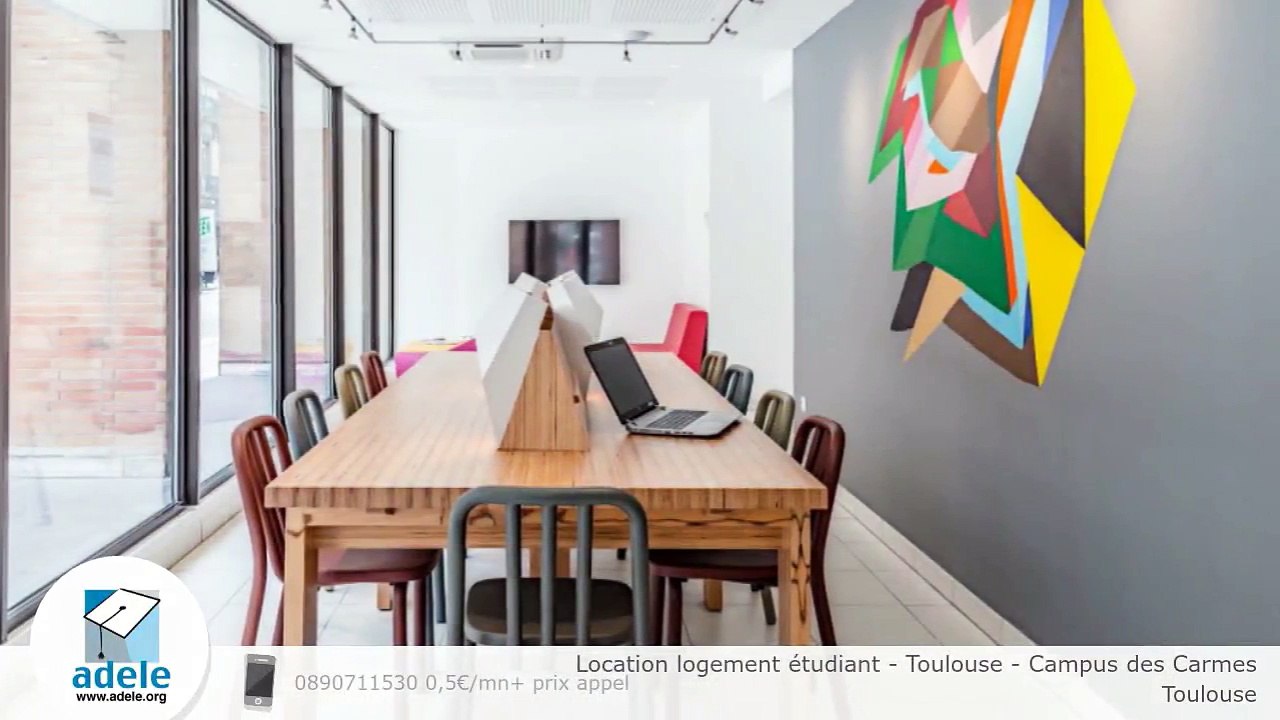 Location logement étudiant - Toulouse - Campus des Carmes