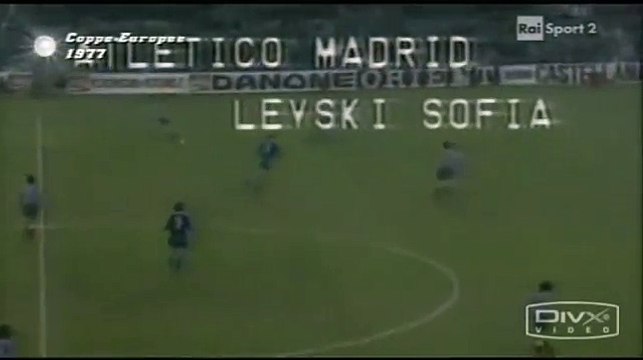 16.03.1977 - 1976-1977 UEFA Cup Winners' Cup Quarter Final 2nd Leg Atletico Madrid 2-0 Levski Spartak