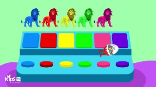 Learn Colors with Lion King  Surprise Eggs Colours for Kids to Learn Learning Videos