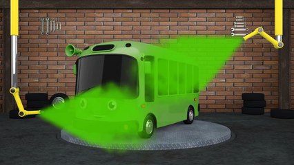 Learn Colors with the Little Bus Pop up Surprise Pals - Colours Videos for Children