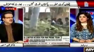 Dr Shahid Masood criticizing Govt on iss