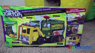 Giant Egg Surprise Opening Ninja Turtles Out of the Shadows Toy