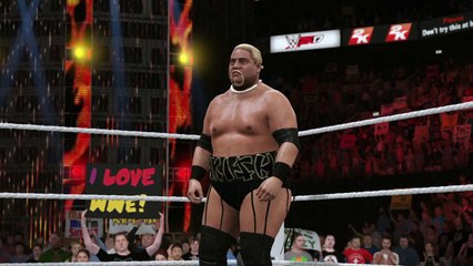 WWE 2K17 rikishi v gangrel