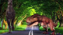 3D Dinosaur Cartoon Finger Family Nursery Rhymes | Finger Family 3D Dinosaur Rhymes for Children