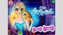 NEW мультик онлайн для девочек—Эльза новый макияж—Игры для детей