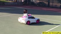 Pink Power Wheels! Pink Ride-On Cars. Disney Doc McStuffins and Corvette St