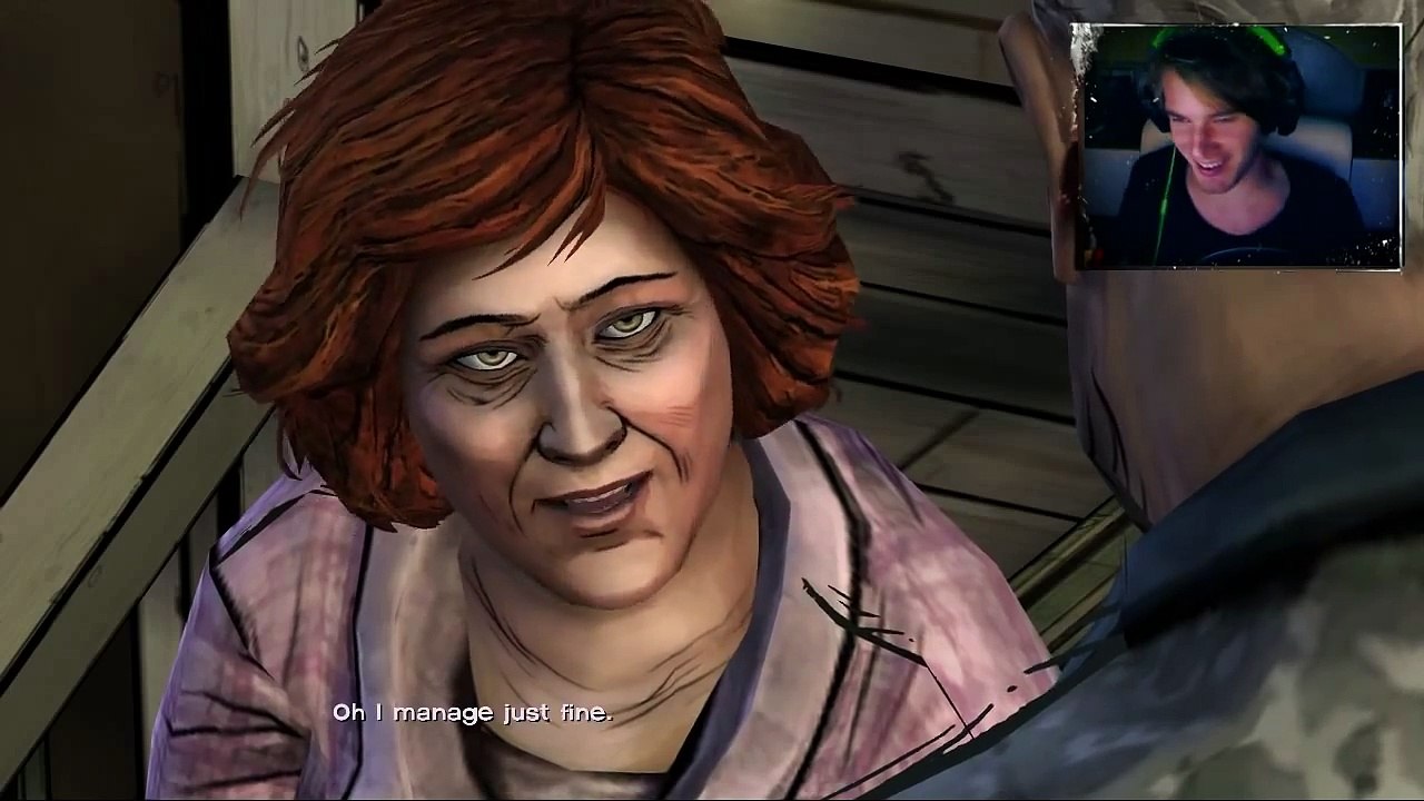 WHATS BEHIND THE DOOR! - The Walking Dead (Episode 2) - Part 4