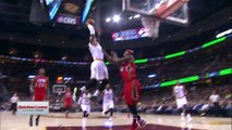 LeBron James Dunks Over Dante Cunningham