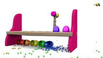 Learn Colors with Wooden Ball Hammer Toys for kids    Colors for Kids Learning Videos