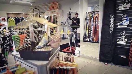 Visit Bulgaria - Snowscoot action in Bulgaria