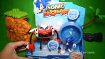 Exploding Burnbot Vs. Sonic Boom Toy Review by Lots of Toys