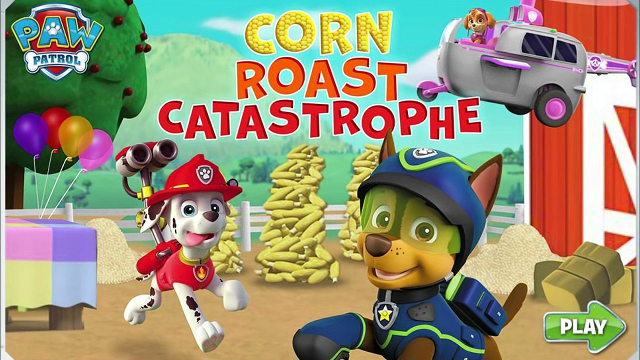Paw Patrol - Corn Roast - Paw Patrol Games