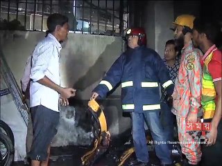 চট্টগ্রামে বহুতল ভবনে আগুন