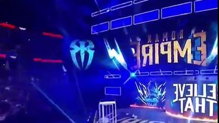 Goldberg returns, Roman reigns, kevin owens and brock lesnar - WWE Raw 2 January 2017