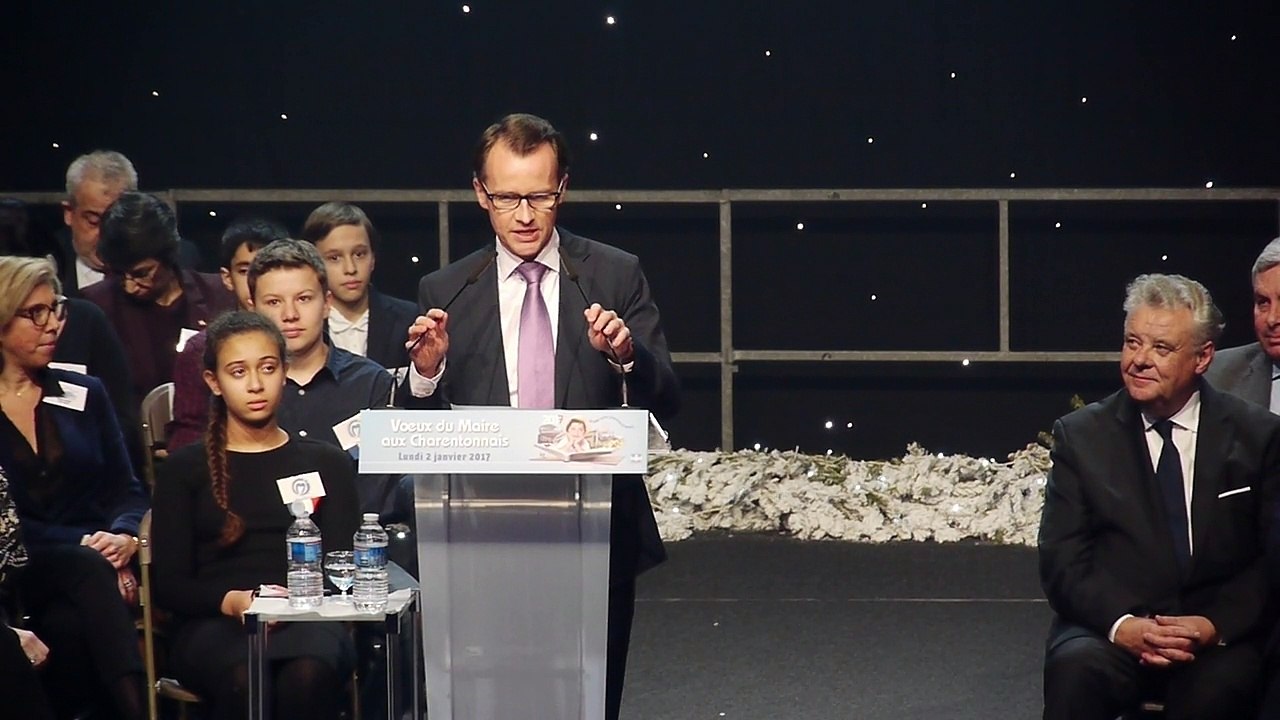 Vœux du maire de Charenton le pont  - Hervé Gicquel - partie 1