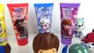 Learn COLORS with Disney Frozen Bath Paint Paw Patrol FULL Set Bathtime Toys, Orbeez, Bubbles _ TUYC