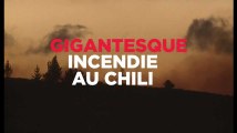 Chili : un gigantesque incendie à Valparaiso