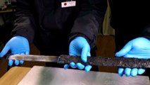 2000 years ago, the Warring States Period sword sword sheathing cold flash