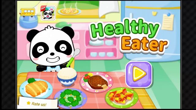 Baby Panda Healthy Eater Learning Healthy Eating Habits Babybus Kids Games