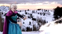 Disney Frozen Elsa Let it Go - In Real Life-hMeiDVv5t8I-HD