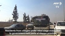 Villages under rebel siege evacuated to Aleppo province[2]