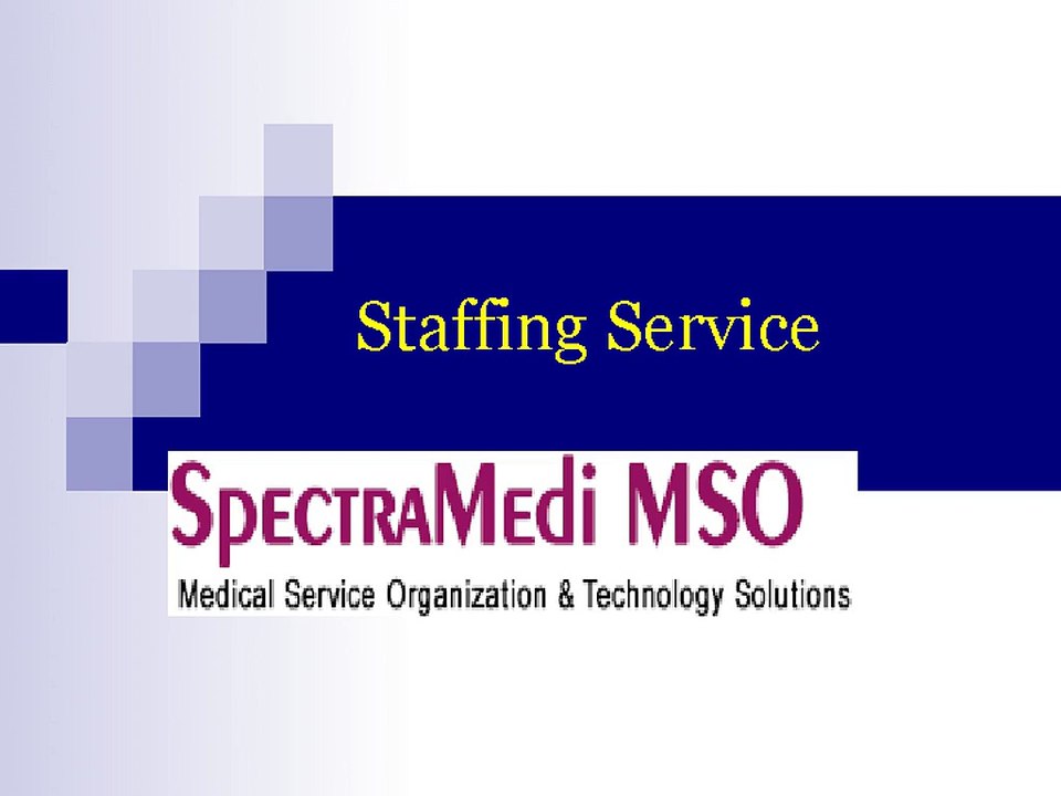 Staffing Service | Spectramedi