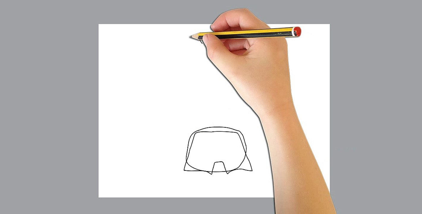 How to draw step by step for kids-Animal Cartoon#17-Draw a Lion Cartoon so Cute-by Draw My Hands