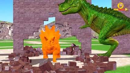 Dinosaur Colors Songs for Children   Learn Colors with Dinosaur Cartoon   Kids Learning Videos