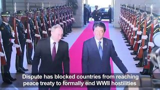 Putin, Abe signal no resolution on island dispute[1]