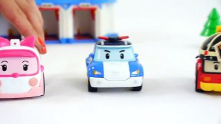 Robocar Poli Rescue Team Toy Car Collection Live Games Demo Review (игрушечную машинку) [ 로보 카 폴리 ]