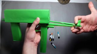 DIY- How to make a paper '''Hell weapon''that shoots paper bullets Toy weapons ( PART -1 )[1]