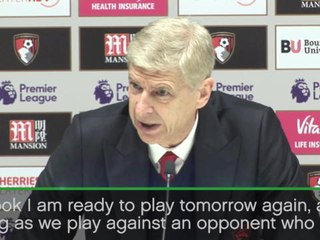 Wenger demands 'fair' rest period
