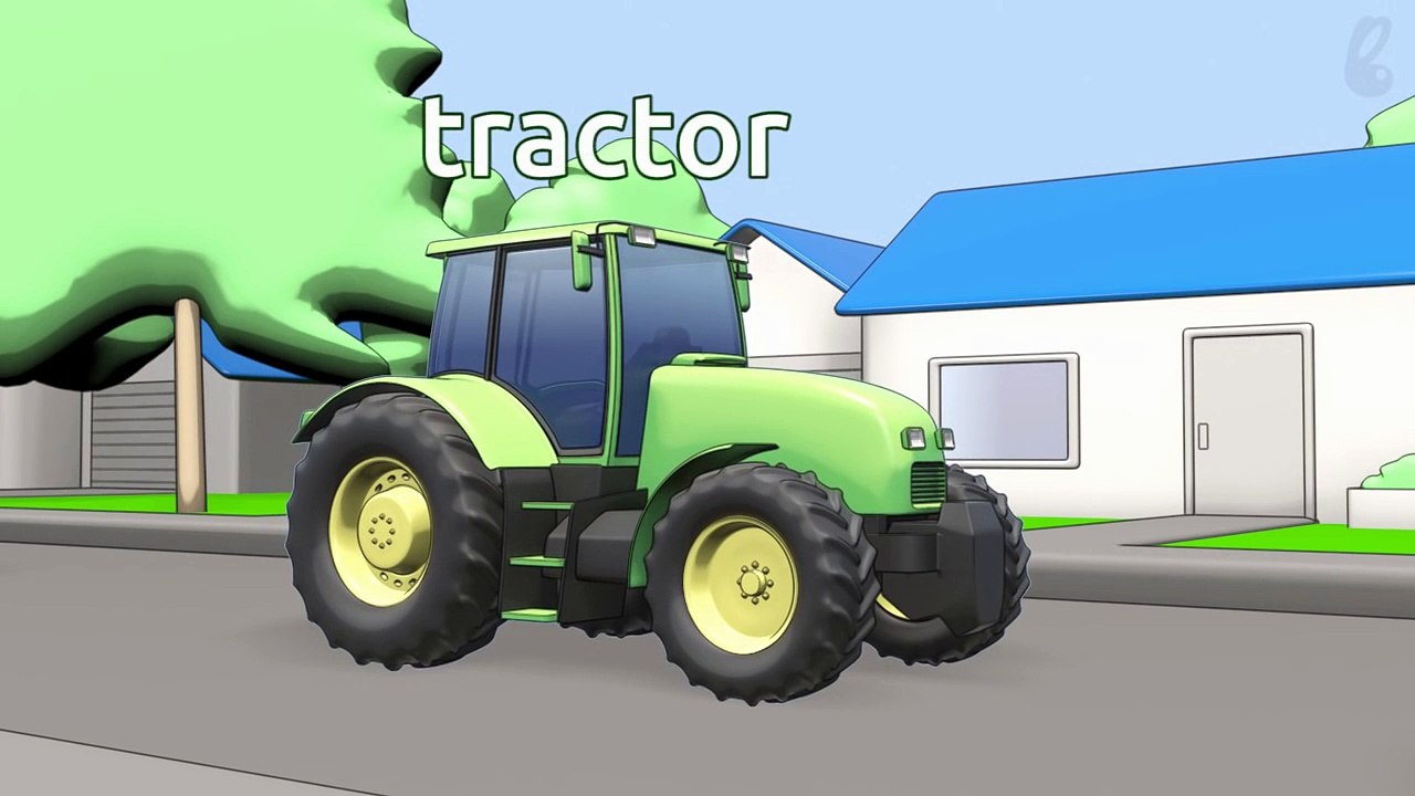 Transportation names and sounds - Kids Learning