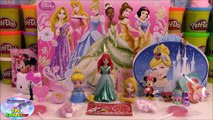 Disney Princess Giant Play Doh Surprise Eggs Compilation Rapunzel Cinderella Ariel Episode Toy SETC
