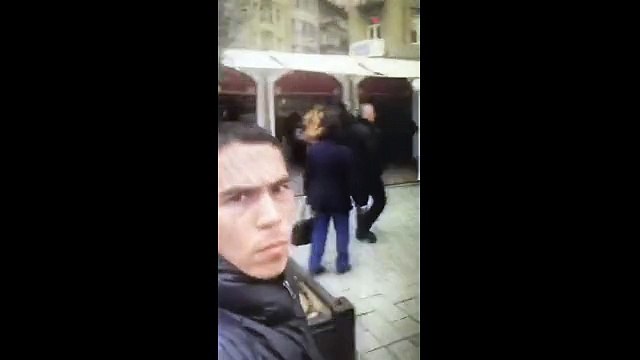 Турецкие СМИ показали видео, снятое предполагаемым террористом из Стамбула