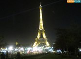 Vues nocturnes de Paris depuis la Tour Eiffel - Parsi by night